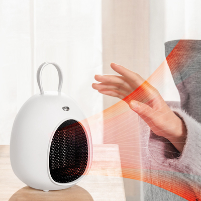 FCC LED Energooszczędny przenośny grzejnik 500W PTC Elektryczny wentylator biurkowy