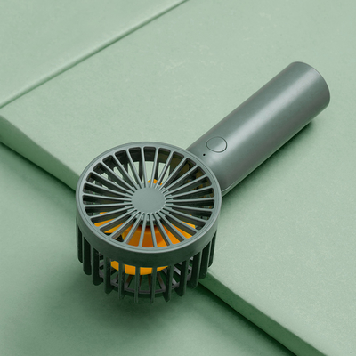 1200mAh Mini ręczny wentylator elektryczny Cichy wentylator z 3 łopatkami na baterie na kemping