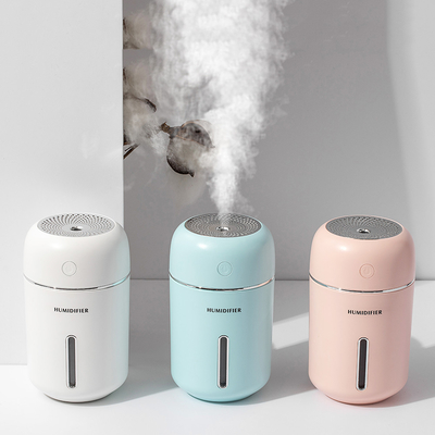 Przenośny nawilżacz USB Cool Mist 280 ml Ciepła nocna lampka samochodowa w domu