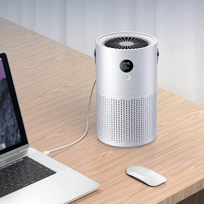 Filtr HEPA H13 Przenośny inteligentny domowy oczyszczacz powietrza 10000 mAH Ap01 Home Desk