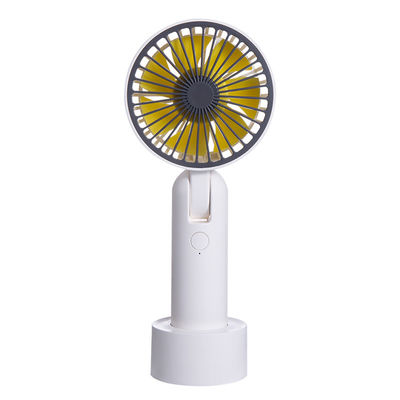 Jakość  1200mAh Mini Portable Handheld Fan Rechargeable 3 Speed Handheld Mini Electric Fan Fabryka