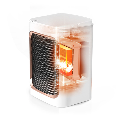 Mini przenośny elektryczny termowentylator 1000 W ogrzewanie grzejnik ceramiczny PTC