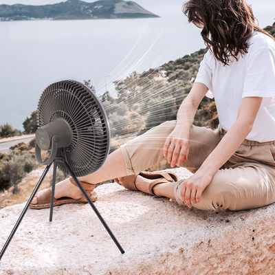 Akumulator 10000 mAh Akumulatorowy wentylator stołowy 12-calowy latarniowy wentylator LED do namiotu