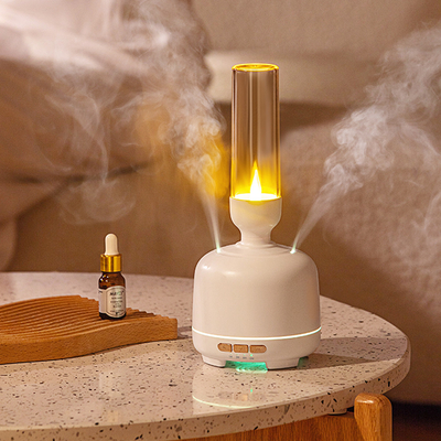 Dyfuzor olejków eterycznych z dwoma sprayami Wymienny LED Light Aromaterapia Dyfuzor zapachowy Maszyna Świeca Mini nawilżacz