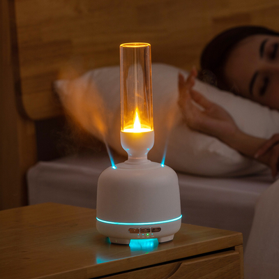 Dyfuzor olejków eterycznych z dwoma sprayami Wymienny LED Light Aromaterapia Dyfuzor zapachowy Maszyna Świeca Mini nawilżacz