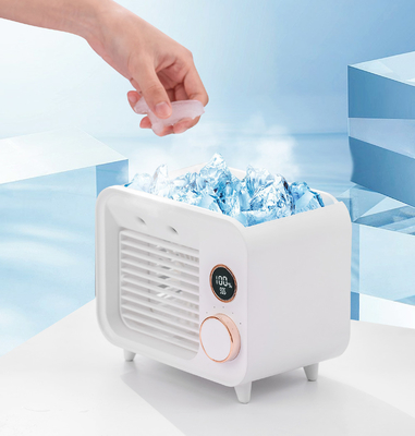 Najlepszy przenośny mini osobisty klimatyzator LED z akumulatorem Chłodzony wodą wentylator chłodzący USB