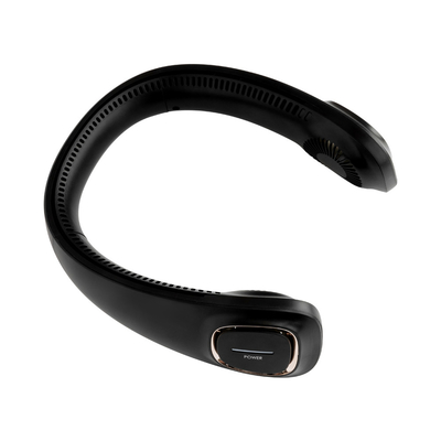 Travel Office Przenośny wentylator USB 5-łopatkowy bezłopatkowy wentylator sportowy wiszący na szyję