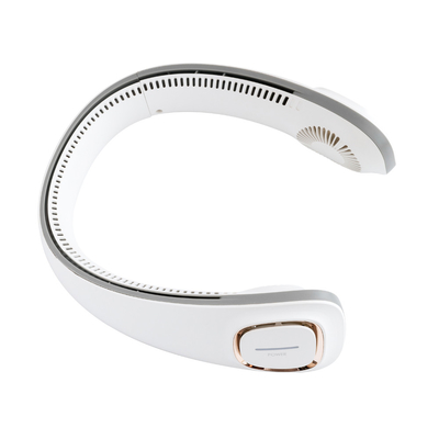 Travel Office Przenośny wentylator USB 5-łopatkowy bezłopatkowy wentylator sportowy wiszący na szyję