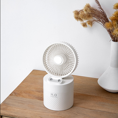 Misty Spray 2 W 1 Wodny Akumulator Stołowy Wentylator USB Mini Przenośny Klimatyzator Nawilżacz