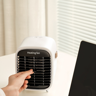 ABS Osobisty elektryczny termowentylator 600W 900W Ceramiczny mały wentylator nagrzewnicy
