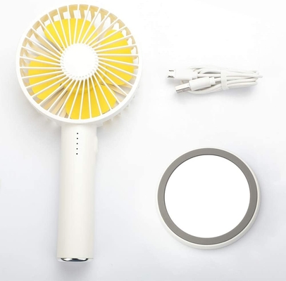 5-biegowa mini przenośna ręczna bateria wentylatora 2000mah Stół Travel Makeup Mirror Fan