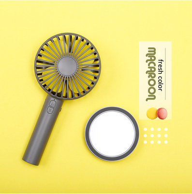 Macaron Mini przenośny ręczny wentylator Poręczna podstawa magnetyczna Mini wentylator do ładowania USB