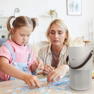 Biurko Przenośny oczyszczacz powietrza UV z filtrem H13 Hepa Mini Small AP01 Home