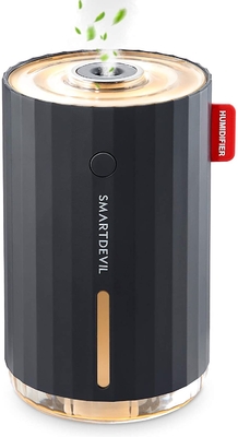 Szept cichy nawilżacz powietrza do sypialni 280 ml zbiornik USB 2 tryby mgły