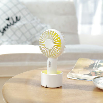 Wentylator przenośny z podstawą, baterią 2000 mAh, funkcją automatycznego obrotu i aromatyzacji