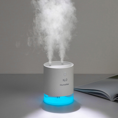 Bateria 2000 mAh Dyfuzor zapachowy Lampka nocna 650 ml Double Spray Mini Usb Ultrasonic