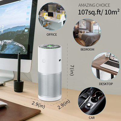PM 2.5 Desktopowy oczyszczacz powietrza do samochodu Filtr HEPA AP02 Oczyszczacz powietrza do sypialni