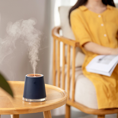 Zewnętrzny bezprzewodowy nawilżacz powietrza USB 500 ml 2000 mah Mały nawilżacz powietrza